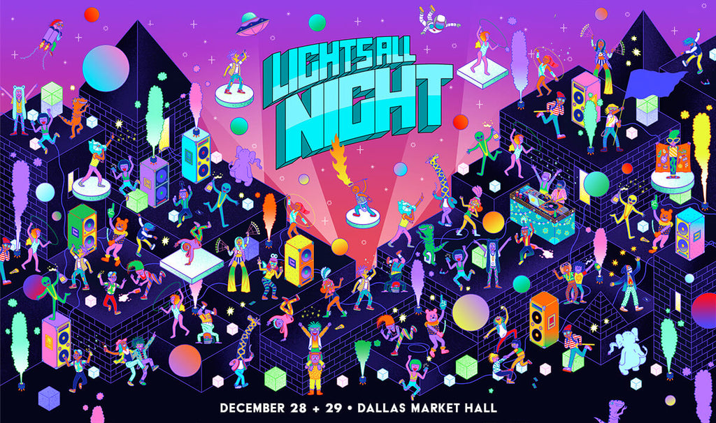 Sweet Tooth Hotel collaboration with Lights All Night