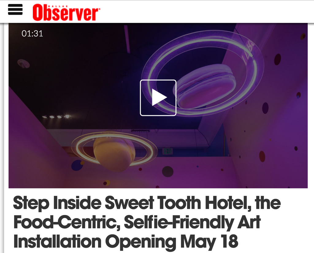 Step Inside Sweet Tooth Hotel, the Food-Centric, Selfie-Friendly Art Installation Opening May 18