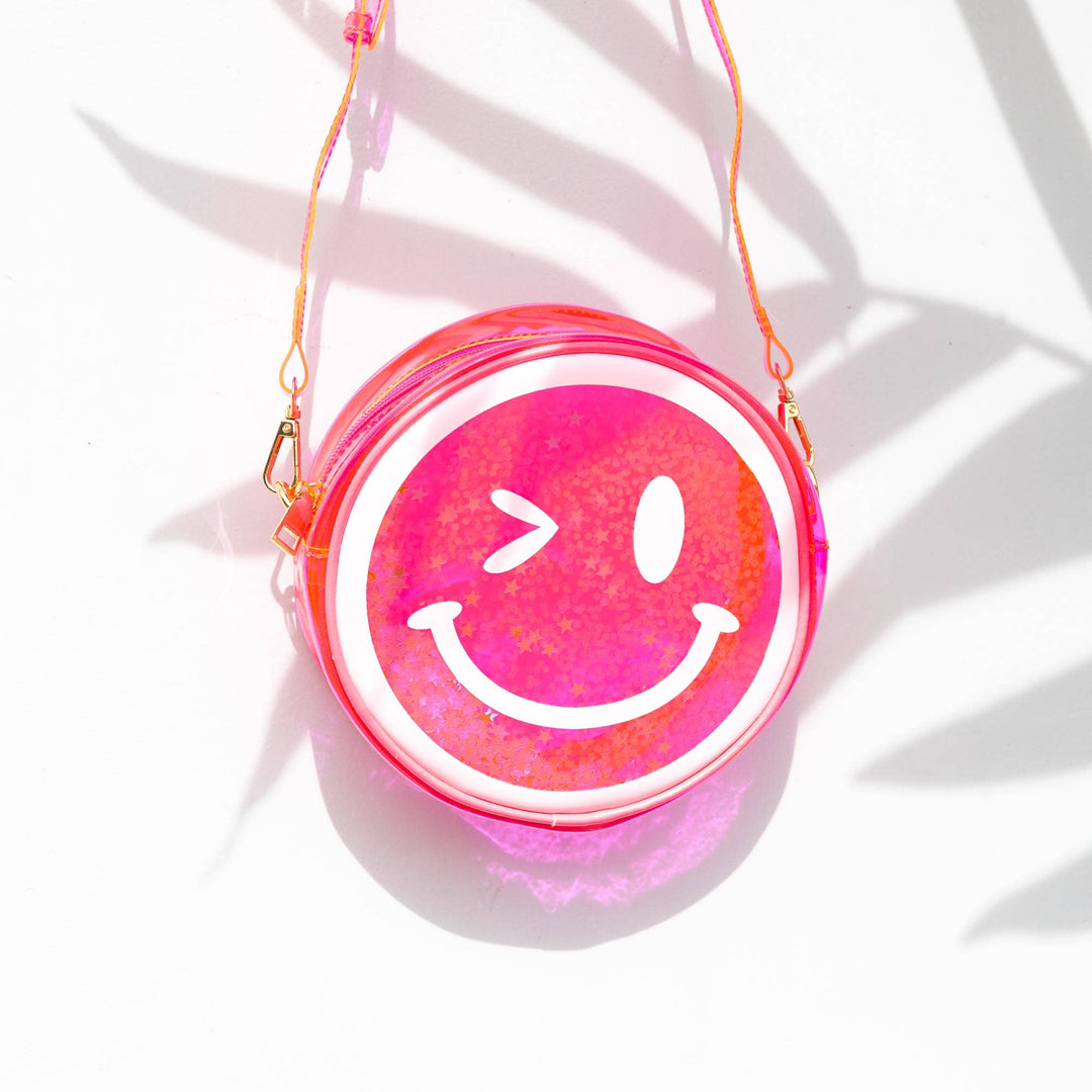 NEW! Jelly Handbag - Pink Winky Face 😉 – Sweet Tooth Hotel